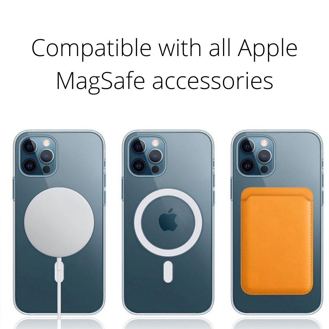 PRO BestyCase™ | MagSafe-Compatible Clear Magnetic Phone Case For Apple iPhone 7, 8, X, 11, 12, 13 & 14