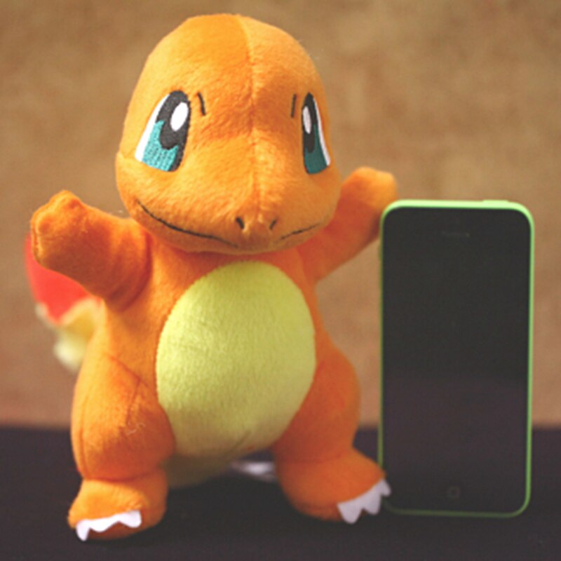 TAKARA TOMY Pokemons Charmander Soft Stuffed Toy Japan Anime Dragon Plush Doll Gift For Children