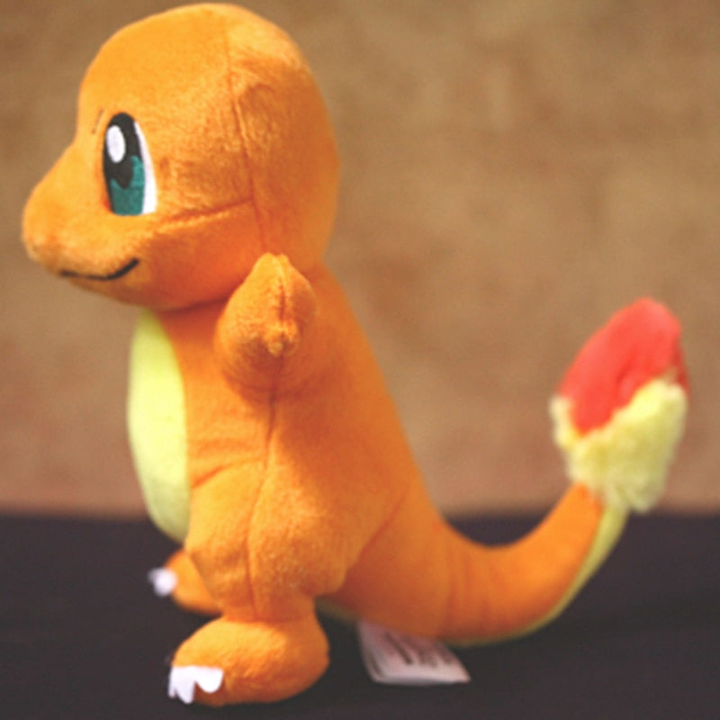 TAKARA TOMY Pokemons Charmander Soft Stuffed Toy Japan Anime Dragon Plush Doll Gift For Children