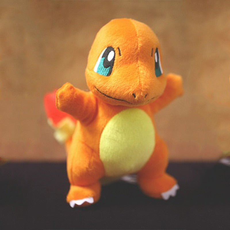 TAKARA TOMY Pokemons Charmander Soft Stuffed Toy Japan Anime Dragon Plush Doll Gift For Children