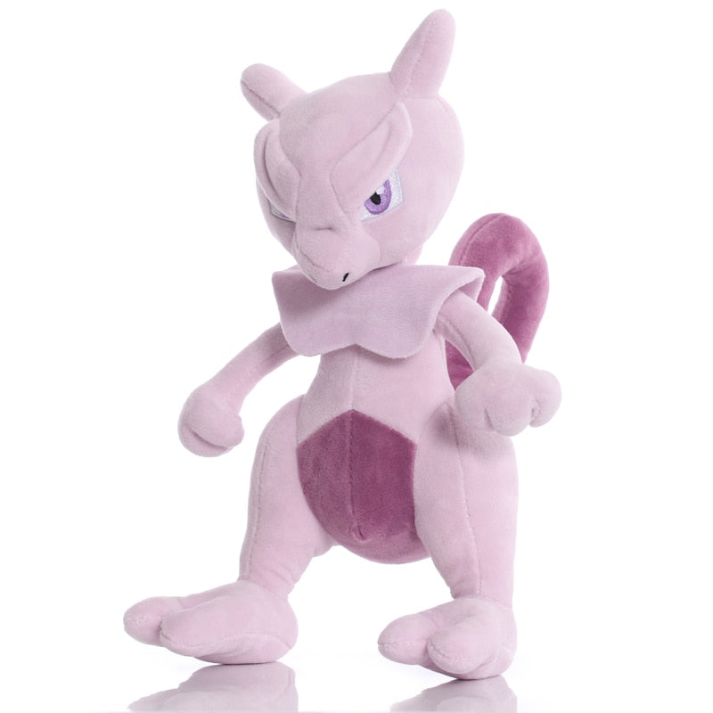 22cm TAKARA TOMY Mewtwo  Plush Toys Doll Pokemon Mewtwo Soft Stuffed Animals Plush Dolls Gifts for Kids Children Birthday Gifts