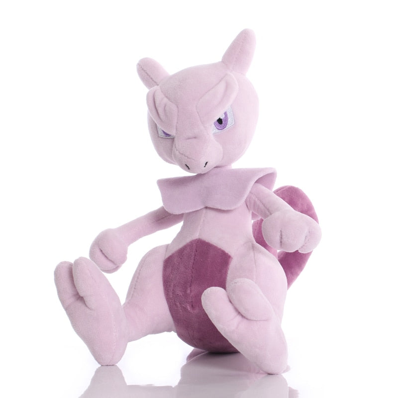 22cm TAKARA TOMY Mewtwo  Plush Toys Doll Pokemon Mewtwo Soft Stuffed Animals Plush Dolls Gifts for Kids Children Birthday Gifts