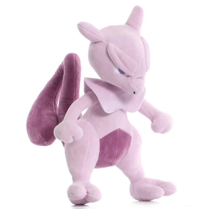 22cm TAKARA TOMY Mewtwo  Plush Toys Doll Pokemon Mewtwo Soft Stuffed Animals Plush Dolls Gifts for Kids Children Birthday Gifts