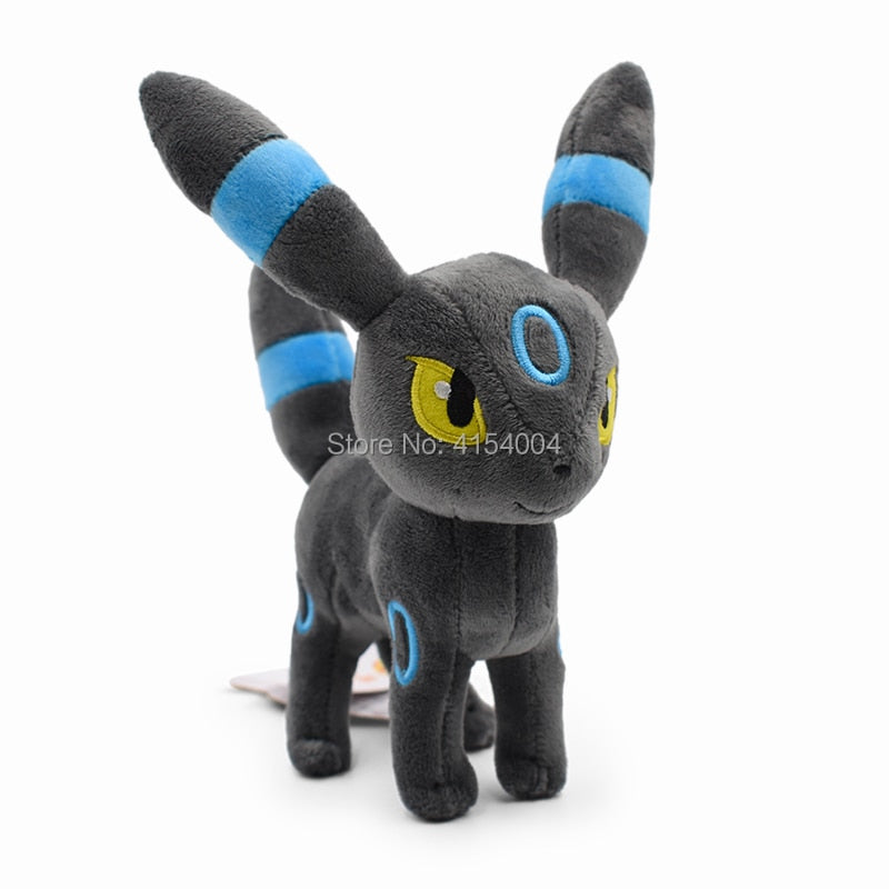 TAKARA TOMY Pokemon Standing Shiny Umbreon Vaporeon Espeon Sylveon Animal Stuffed Plush Quality Cartoon Toy 16-23cm