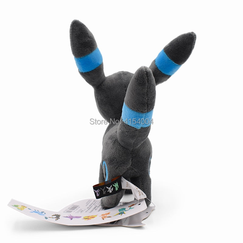 TAKARA TOMY Pokemon Standing Shiny Umbreon Vaporeon Espeon Sylveon Animal Stuffed Plush Quality Cartoon Toy 16-23cm