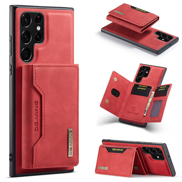 PRO Detachable™ | Magnetiskt skyddande 3 Fold Phone Wallet Case med korthållare Kickstand för iPhone (FÖRBESTÄLLNING)